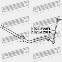BAL ELSŐ STABILIZÁTORKILINCS BMW 3 F34 GT 2012-2013 ECE 31306792211