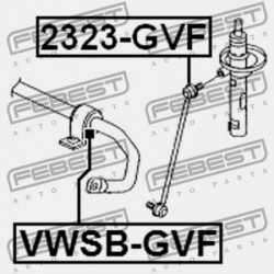 ELSŐ STABILIZÁTORKILINCS AUDI A3/S3/SPORTB./LIM./QU 2004-2013 RDW 1K0411315K