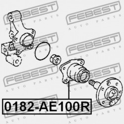 HÁTSÓ KERÉKAGY KÉSZLET TOYOTA COROLLA SED/CP/WG AE10,CE100,EE10 1991.08-2001.11 GR 42409-12020