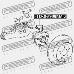 HÁTSÓ KERÉKAGY TOYOTA HIGHLANDER (NAP) ASU50,GSU5,GVU58 2013.12- US 42410-48060