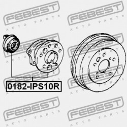 HÁTSÓ KERÉKAGY TOYOTA GAIA ACM1,CXM10,SXM1 1998.05-2004.09 JP 42450-44010