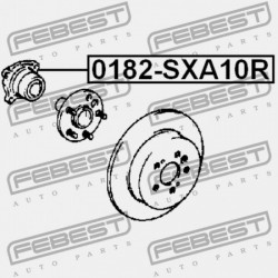 HÁTSÓ KERÉKAGY KÉSZLET TOYOTA GAIA ACM1,CXM10,SXM1 1998.05-2004.09 JP 42409-42010