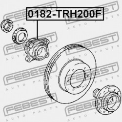 ELSŐ KERÉKAGY KÉSZLET TOYOTA HIACE KDH2,LH2,TRH2 2005.01-2014.02 US 43560-26010