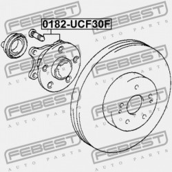 TOYOTA CELSIOR UCF3 ELSŐ KERÉKAGY 2000.08-2006.08 JP 43550-50032