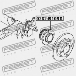 NISSAN SENTRA B15X HÁTSÓ KERÉKAGY 2000.07-2006.09 GL 43202-95F0A