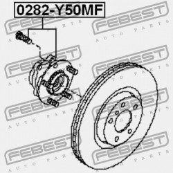 NISSAN FUGA Y50 ELSŐ KERÉKAGY 2004.10-2009.11 JP 40202-EJ70A