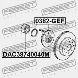 HONDA FIT GE6 ELSŐ KERÉKAGY 2009-2014 JP 44600-SLN-A00
