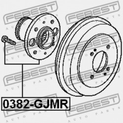 HONDA FIT GE6 HÁTSÓ KERÉKAGY 2009-2014 JP 42200-SLA-N01