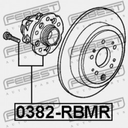HONDA ODYSSEY RL3 HÁTSÓ KERÉKAGY 2005-2009 US 42200-SHJ-A51