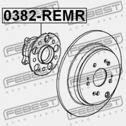 HONDA CR-V RE7 2008-2011 EU HÁTSÓ KERÉKAGY HONDA CR-V RE7 2008-2011 EU 42200-STK-951