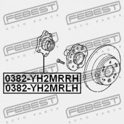 BAL HÁTSÓ KERÉKAGY HONDA ELEMENT YH1 2003-2006 US 42201-SCV-A12
