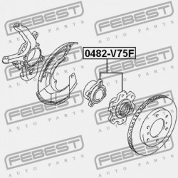 MITSUBISHI PAJERO/MONTEROLONG V90 ELSŐ KERÉKAGY 2006.08- G.EXP 3880A024