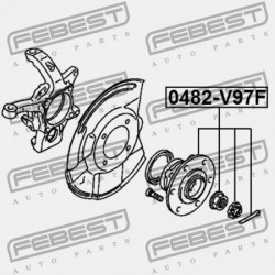 MITSUBISHI PAJERO/MONTEROLONG V90 ELSŐ KERÉKAGY 2006.08- G.EXP 3880A015