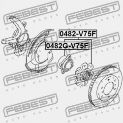 MITSUBISHI PAJERO/MONTEROLONG V90 ELSŐ KERÉKAGY 2006.08- G.EXP 3880A024