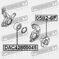 ELÜLSŐ KERÉKAGY MAZDA 6 WAGON GY 2002-2005 EU GR1A-33-060A