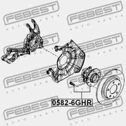 HÁTSÓ KERÉKAGY MAZDA ATENZA SEDAN & SPORT GH 2007-2009 JP GS1D-26-15XA