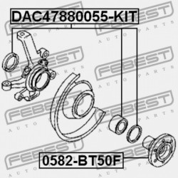 MAZDA BT-50 UN ELSŐ KERÉKAGY 2006-2008 EU UR61-33-061