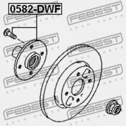MAZDA DEMIO DW ELSŐ KERÉKAGY 1996-1999 JP D061-33-060B