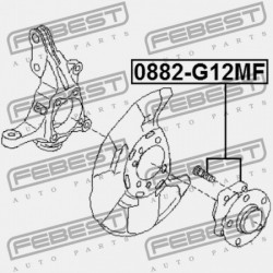 SUBARU IMPREZA G11 ELSŐ KERÉKAGY 2000.02-2007.04 JP 28373-FG010