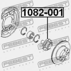 CHEVROLET LANOS (T100) ELSŐ KERÉKAGY 1997-2002 96176252