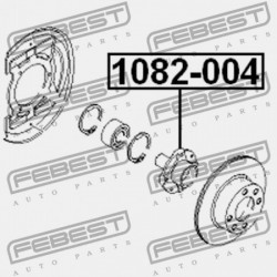 CHEVROLET LANOS (T100) ELSŐ KERÉKAGY 1997-2002 96162249