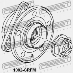 CHEVROLET CRUZE 2010- EU ELSŐ KERÉKAGY 13502829