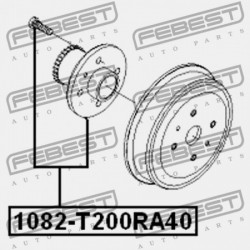 HÁTSÓ KERÉKAGY VISSZAVONT 96471775