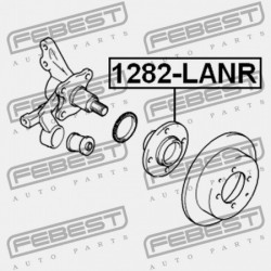 HYUNDAI ELANTRA/LANTRA 00 (2000-) CIS HÁTSÓ TENGELYTÁVTARTÓ HUB 52710-2D010