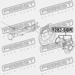 HYUNDAI ACCENT 11 HÁTSÓ KERÉKAGY (2011-2014) HMA 52750-0U000