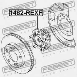 SSANG YONG REXTON ELSŐ KERÉKAGY 2001-2013 41420-09702