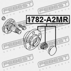 HÁTSÓ KERÉKAGY AUDI A1 2011- MEX 6Q0598611