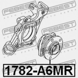 HÁTSÓ KERÉKAGY AUDI A6 2005-2011 MEX 4F0598611B
