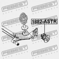 HÁTSÓ KERÉKAGY OPEL ASTRA G 1998-2005 1604003
