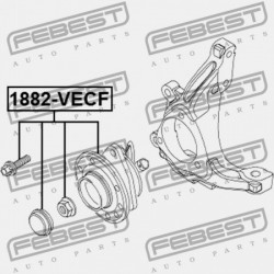 OPEL SIGNUM 2003-2008 ELSŐ KERÉKAGY 1603294