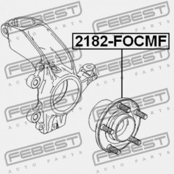 ELÜLSŐ KERÉKAGY FORD FOCUS CB4 2008-2011 EU 1471854