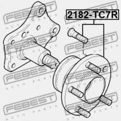 HÁTSÓ KERÉKAGY FORD TRANSIT CONNECT TC7 2002-2013 EU 1469189
