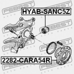 HÁTSÓ KERÉKAGY KIA CARNIVAL 06: NOV.2006- (2006-2014) AUS 52710-4D000