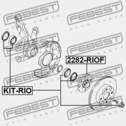 ELSŐ KERÉKAGY KIA RIO 00 (2000-2005) AUS 51750-FD000