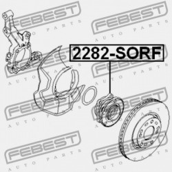 HYUNDAI SANTA FE 10 (2010-) GENERÁCIÓS ELSŐ KERÉKAGY 51750-3J000