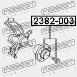 AUDI A3/S3/SPORTB./LIM./QU 2004-2013 RDW ELSŐ KERÉKAGY 1K0498621