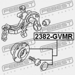 HÁTSÓ KERÉKAGY AUDIO A3/S3/SPORTB./LIM./QU 2004-2013 RDW 8V0598611A