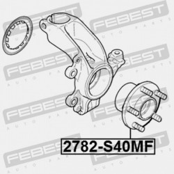 VOLVO S40 ELSŐ KERÉKAGY 2004-2012 31340604
