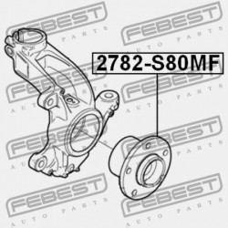 VOLVO S80 ELSŐ KERÉKAGY 2007- 30736501