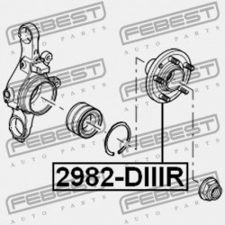 HÁTSÓ KERÉKAGY LAND ROVER DISCOVERY IV 2010-2016 RUC500120