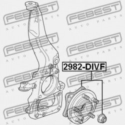 ELÜLSŐ KERÉKAGY LAND ROVER DISCOVERY IV 2010-2016 LR014147