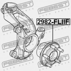 ELÜLSŐ KERÉKAGY LAND ROVER FREELANDER II 2006-2014 LR003157