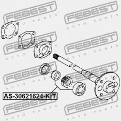 HÁTSÓ FÉLTENGELY CSAPÁGYKÉSZLET TOYOTA VITZ NCP1,SCP1 1999.01-2005.01 JP 04421-12011