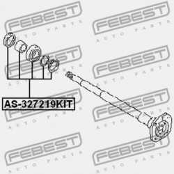 GOLYÓSCSAPÁGYAS HÁTSÓ FÉLTENGELY MEGHAJTÓ KÉSZLET NISSAN CALIFORNIA WINGROAD CY10 1990.10-1999.05 JP 43215-G8100