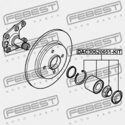 HÁTSÓ KERÉKAGYCSAPÁGY JAVÍTÓ KÉSZLET CITROEN BERLINGO 2008- 3748.94