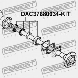 HÁTSÓ KERÉKAGY CSAPÁGY JAVÍTÓ KÉSZLET MITSUBISHI PAJERO/MONTERO IO H60,70 1998.11-2005.03 G.EXP MR410569